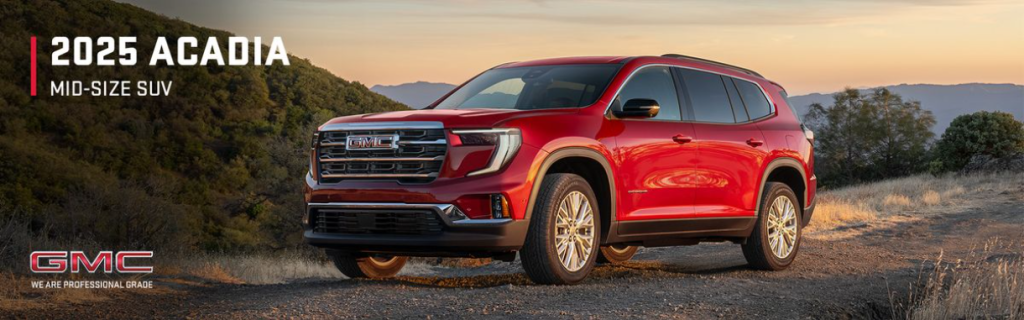 Discover the 2025 GMC Acadia Trim Levels