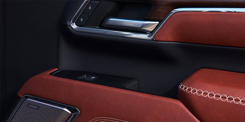 Interior of GMC Sierra 2500HD